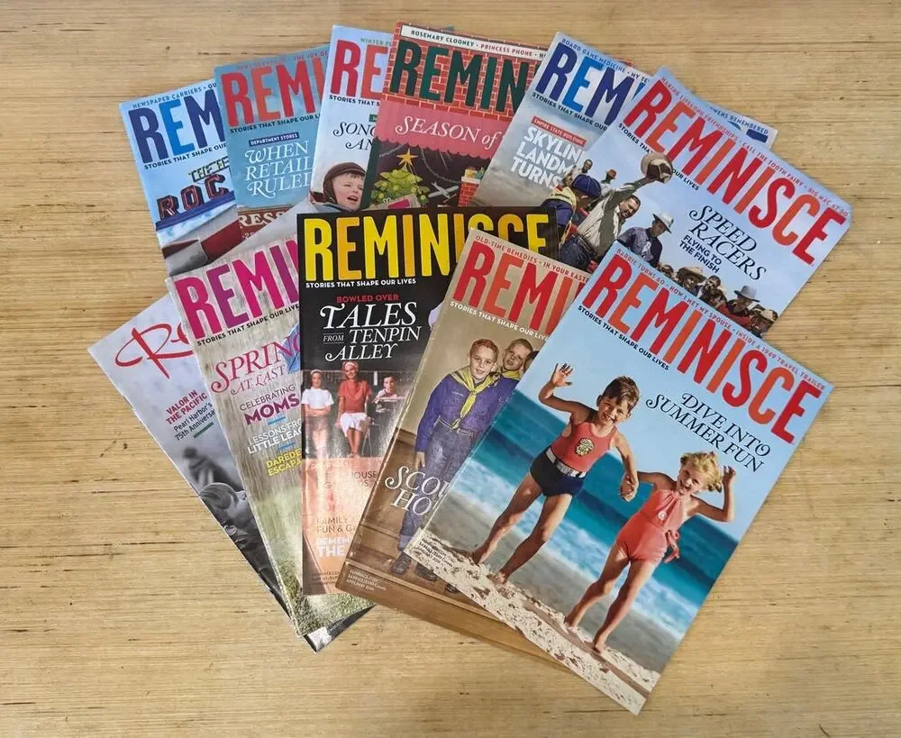 Lot of 11 Reminisce Magazine 2017-2023